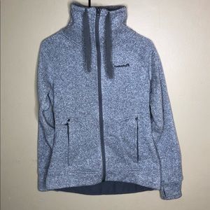 Avalanche brook jacket Grey fleece Small